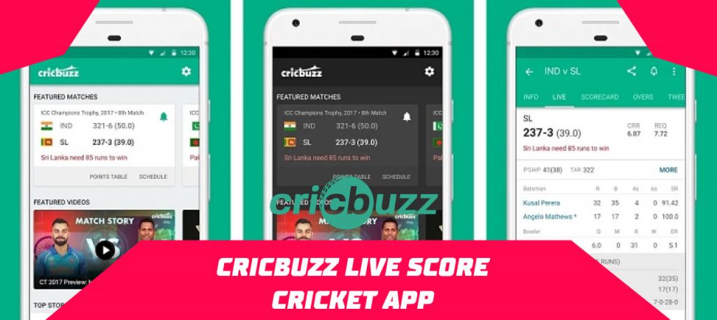 Cricbuzz live score Cricket App