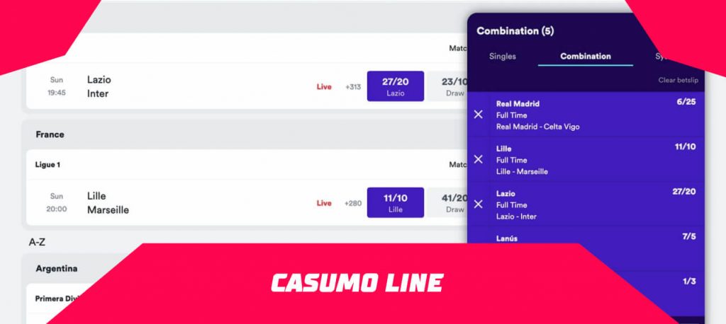 Casumo line