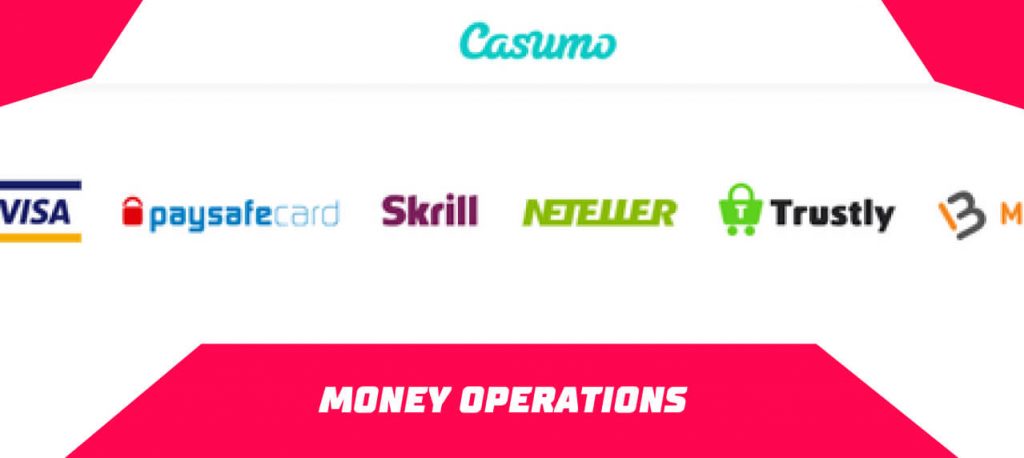 Casumo Money operations