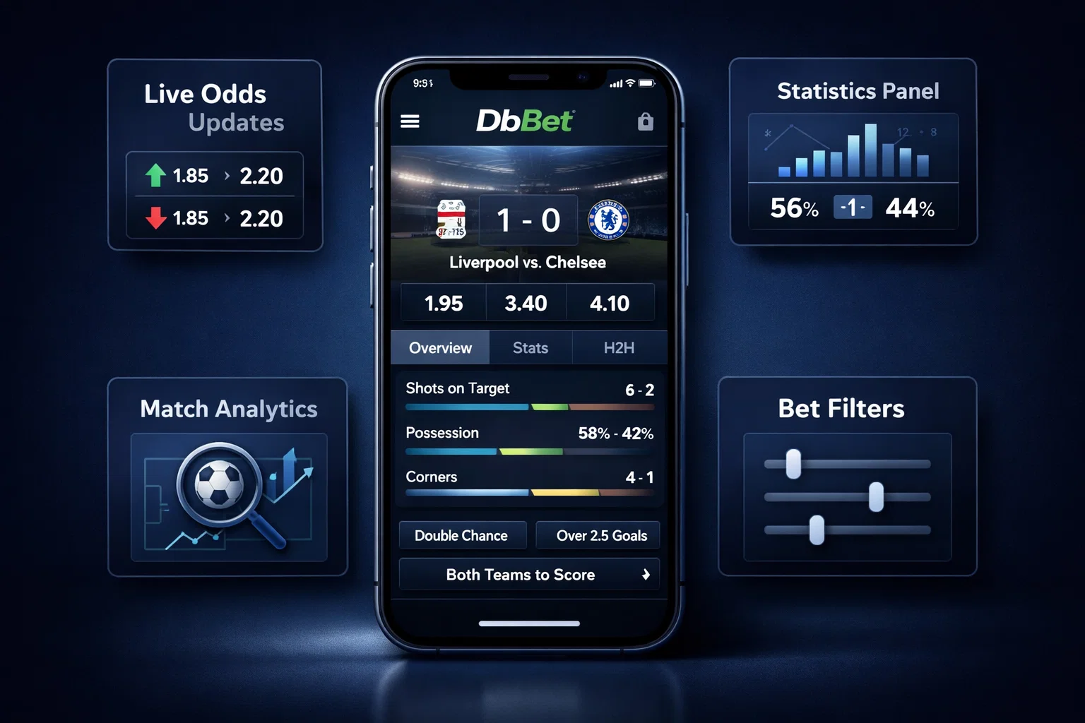 What Features Does DbBet Offer to Help You Place Accurate Bets?